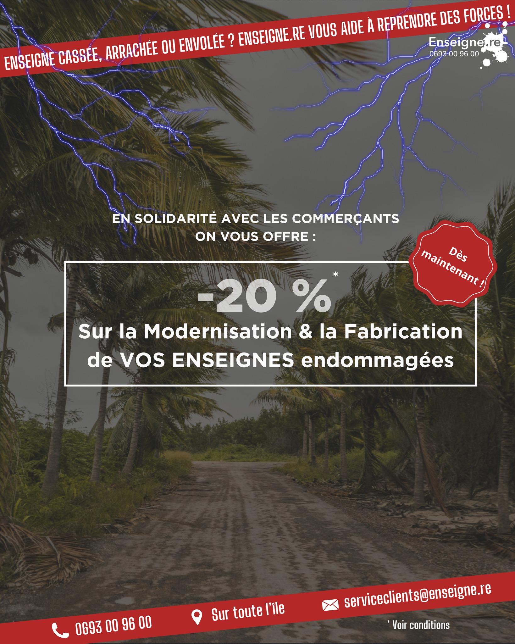 Post Solidarité avec les commerçants